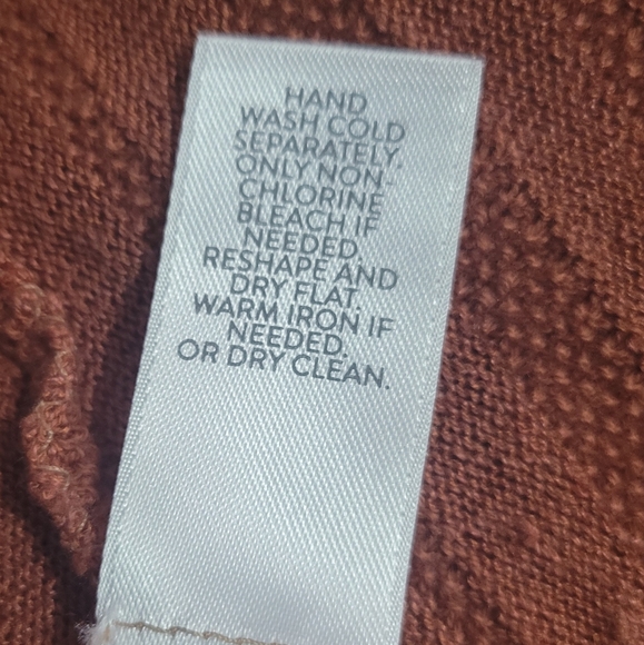 J Jill Bundle Terracotta Knit Top  Orange and Open Shoulder Top - Picture 13 of 14